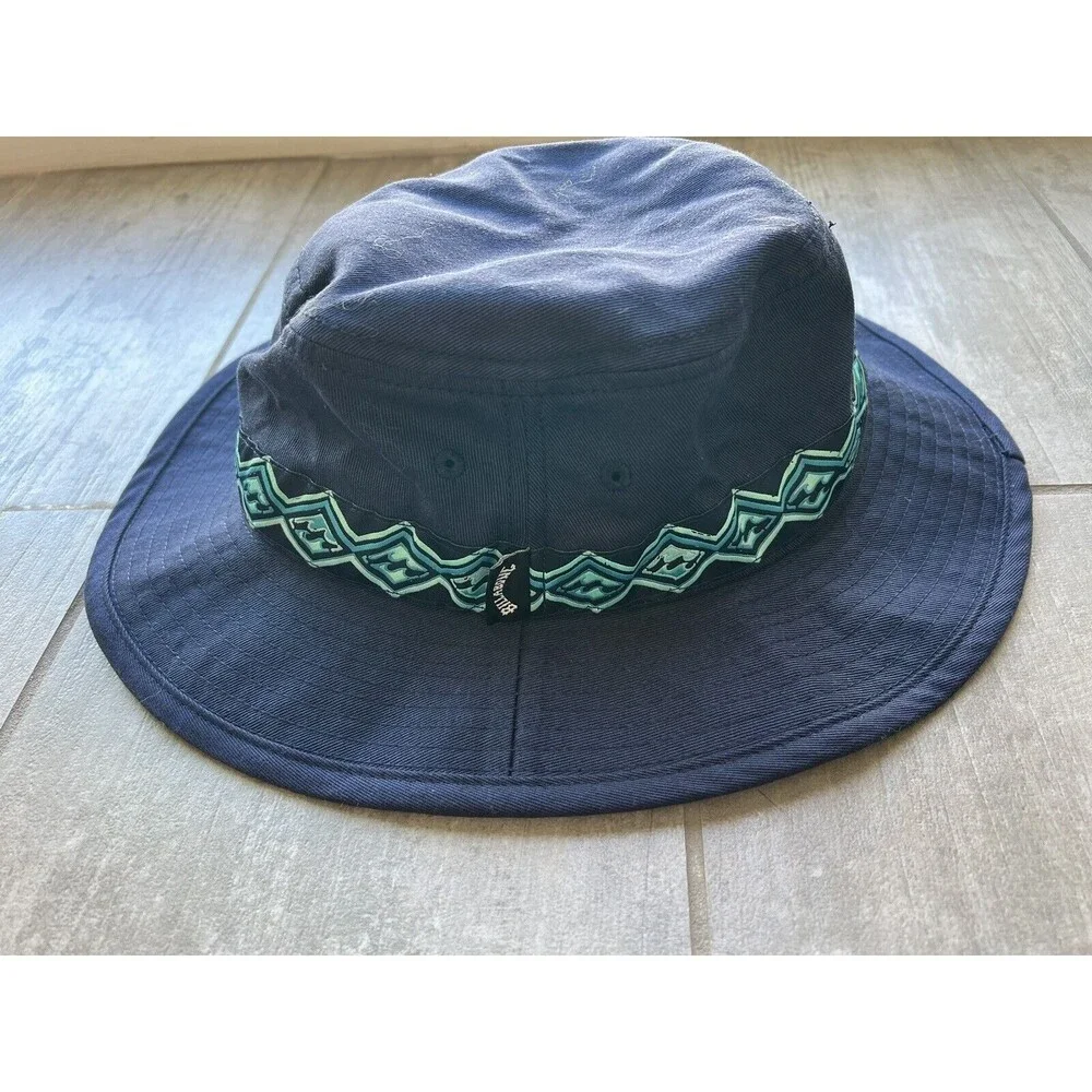 BILLABONG Youth Kids Boonie Bucket Beach Sun Hat Cotton Navy Blue NEW California